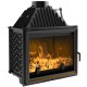 Чугунена камера за вграждане на твърдо гориво Kratki Amelia - 21 kW