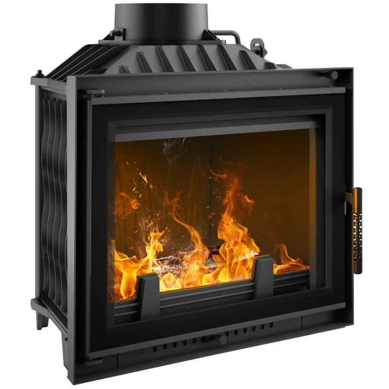 Чугунена камера за вграждане на твърдо гориво Kratki Antek Deco - 10 kW