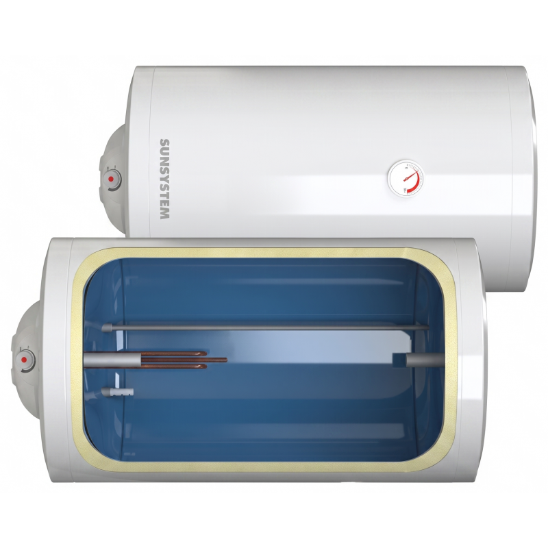 Хоризонтален бойлер Sunsystem MB NL2 100 л, емайлиран Хоризонтален бойлер Sunsystem MB NL2 100 л, емайлиран